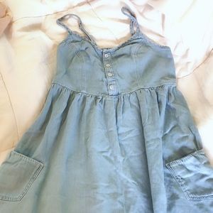 Top shop denim dress